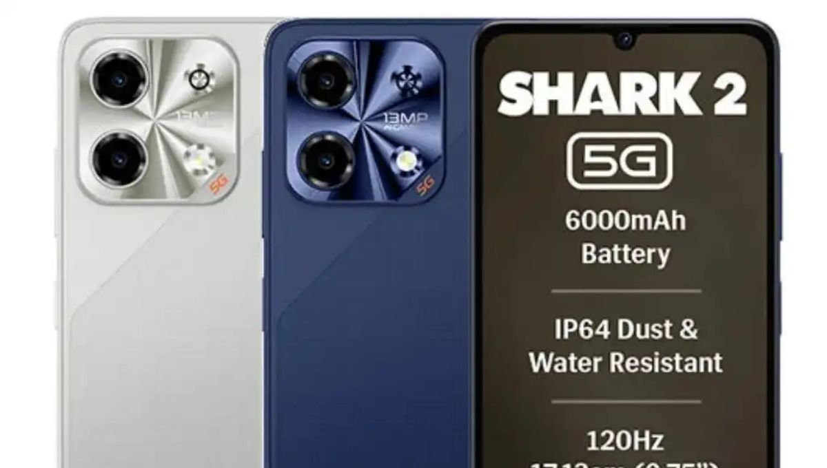 Lava Shark 2 5G लॉन्च: ₹11,999 में 6000mAh बैटरी और 120Hz डिस्प्ले वाला दमदार फोन 2 Lava Shark 2 5G